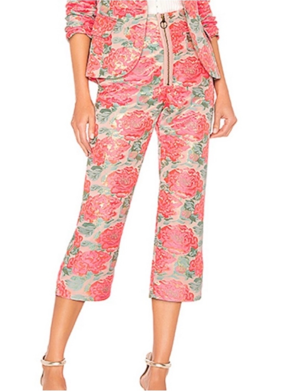 For Love and Lemons Jackpot Brocade Pants